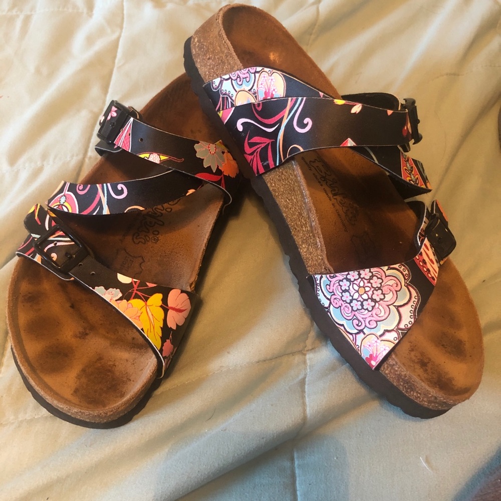 Floral Birkenstock’s